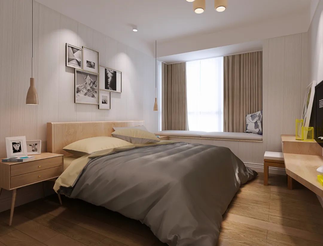 床铺|卧室筒灯怎么布置？筒灯设计合理，卧室令人舒适