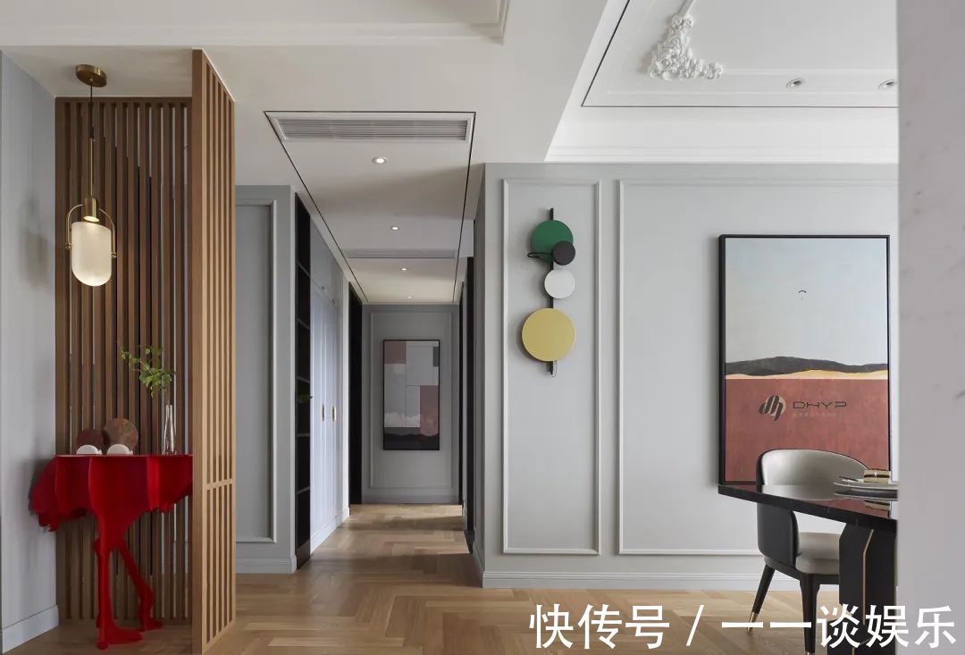 墙面|180㎡现代轻奢风，打造充满华丽与端庄档次的高级居住氛围