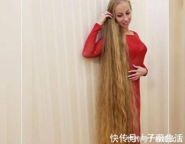 阿莱娜·克拉夫琴科|乌克兰女子留2米头发,每天梳到睡着,本人:5岁之后没剪过