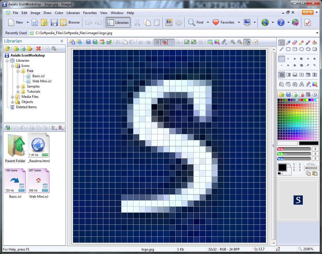 强大专业的图标制作工具 Axialis IconWorkshop V6.9.1 汉化破解版-423下载站