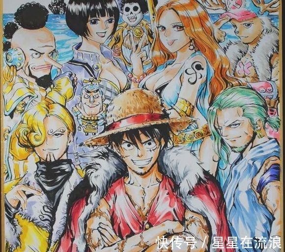 布鲁克|十年后的草帽一伙,路飞满身伤痕,索隆长发飘飘,布鲁克发福了