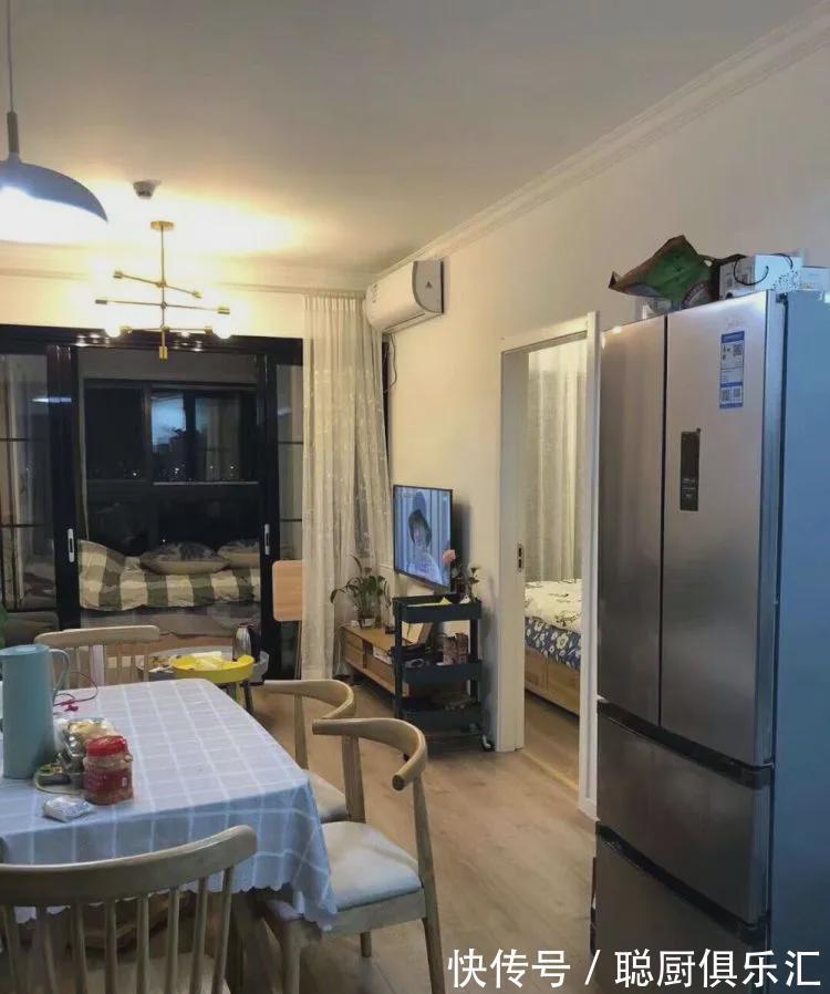 阳台|60㎡小公寓,被老公改成2室2厅,满意的是阳台的小卧室