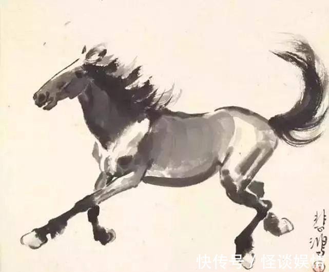 徐悲鸿|徐悲鸿笔下的十二生肖欣赏 中西绘画技法的混血作品