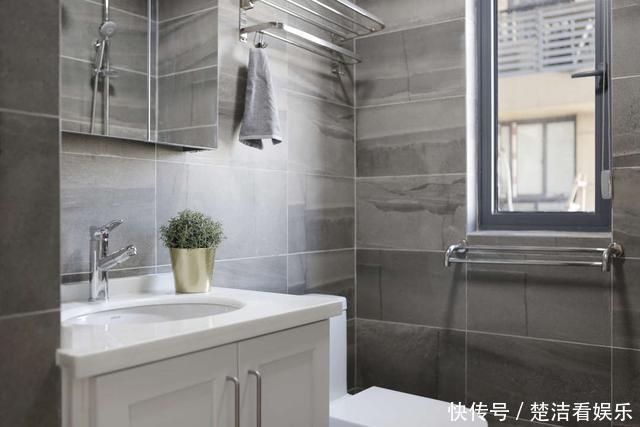 厨房|75平现代小清新空间,马卡龙色调温馨时尚,客厅镂空茶几精致唯美