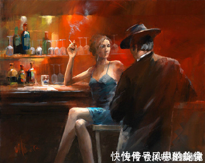 人体画&荷兰画家威廉 汉雷斯笔下充满冲击力的水彩人体画,太诱人