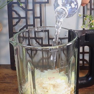 冰糖玉米紫薯银耳燕麦奶糊