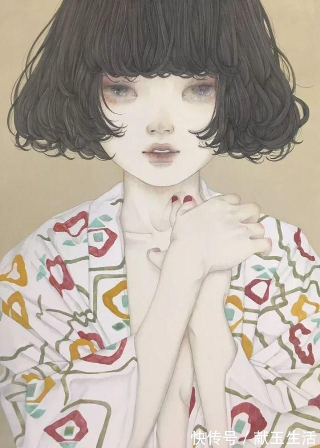 铅笔#她的铅笔插画,画出每个女孩的心声,美到让人陶醉~