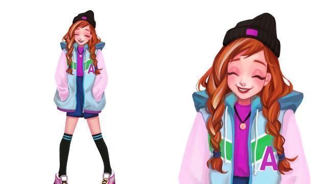 莫阿娜|“油画风格”的迪士尼公主,身穿便装很摩登,又酷又拽比王子还帅