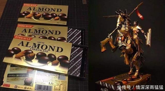 巧克力|大神将垃圾制成精美手办,“变废为宝”的手法太神奇,我看懵了!