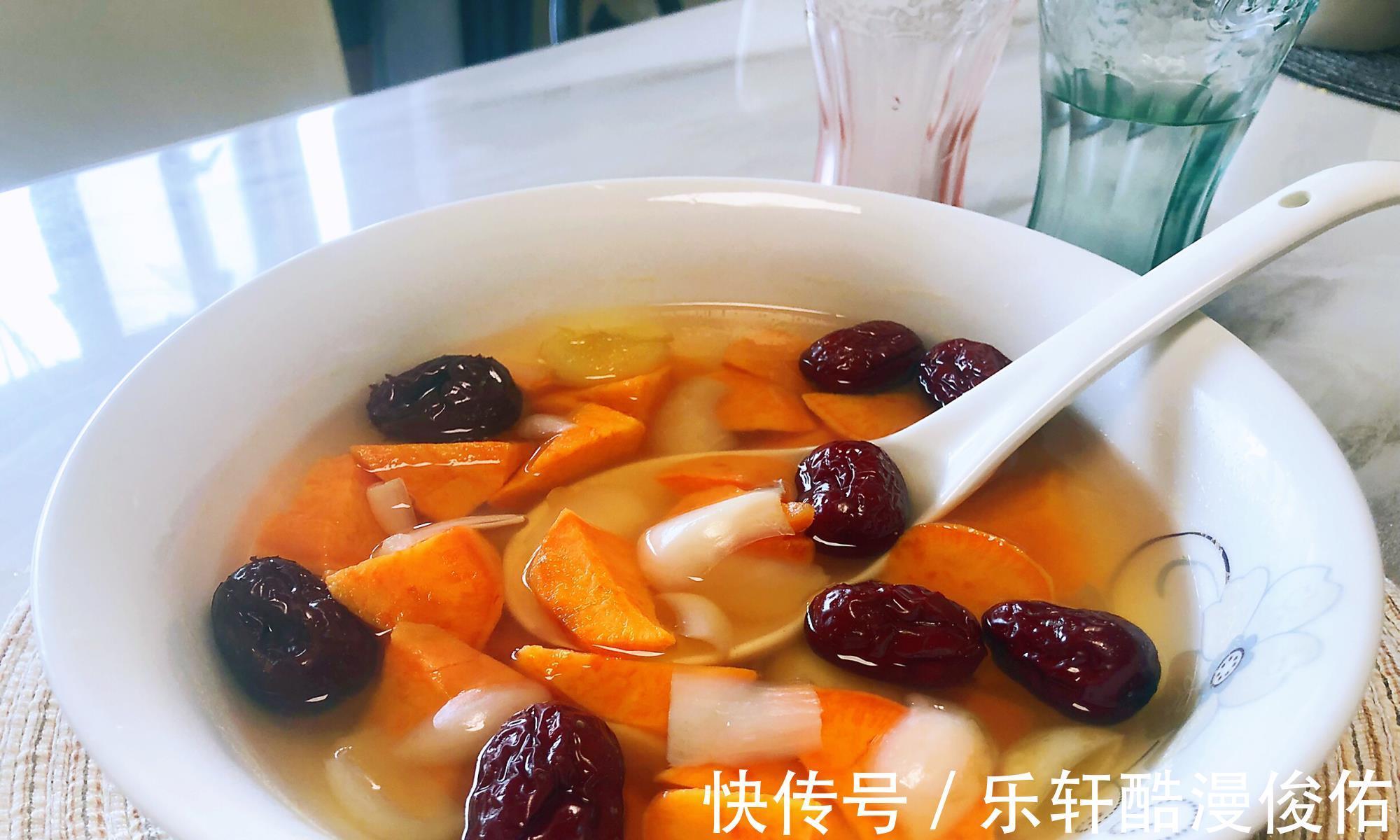 红枣|秋后渐凉,懂吃的女人多喝它,简单一炖,手脚不凉了,还暖身暖宫