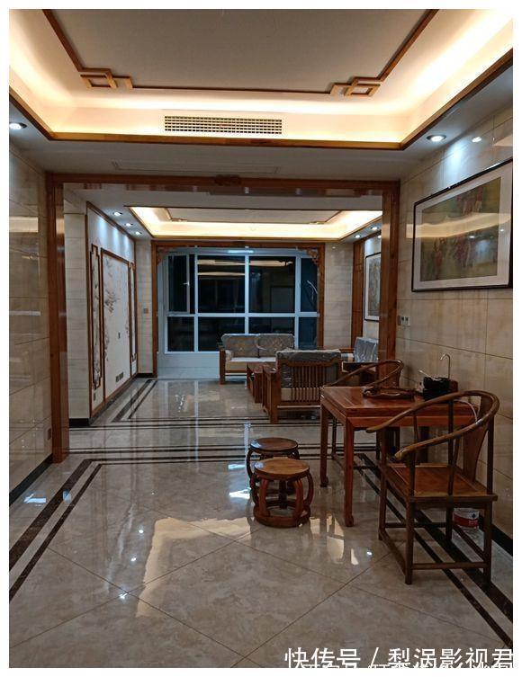 酒店|200平尽然全做瓷砖贴面,好好的房子装的跟酒店一样,给大家晒晒