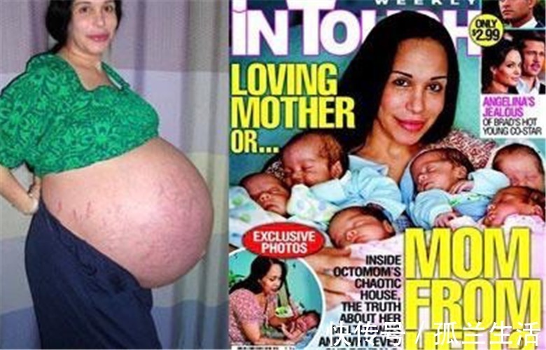 孩子们|12年前,美国45岁单亲妈妈坚持生下8胞胎,现今她们生活如何?