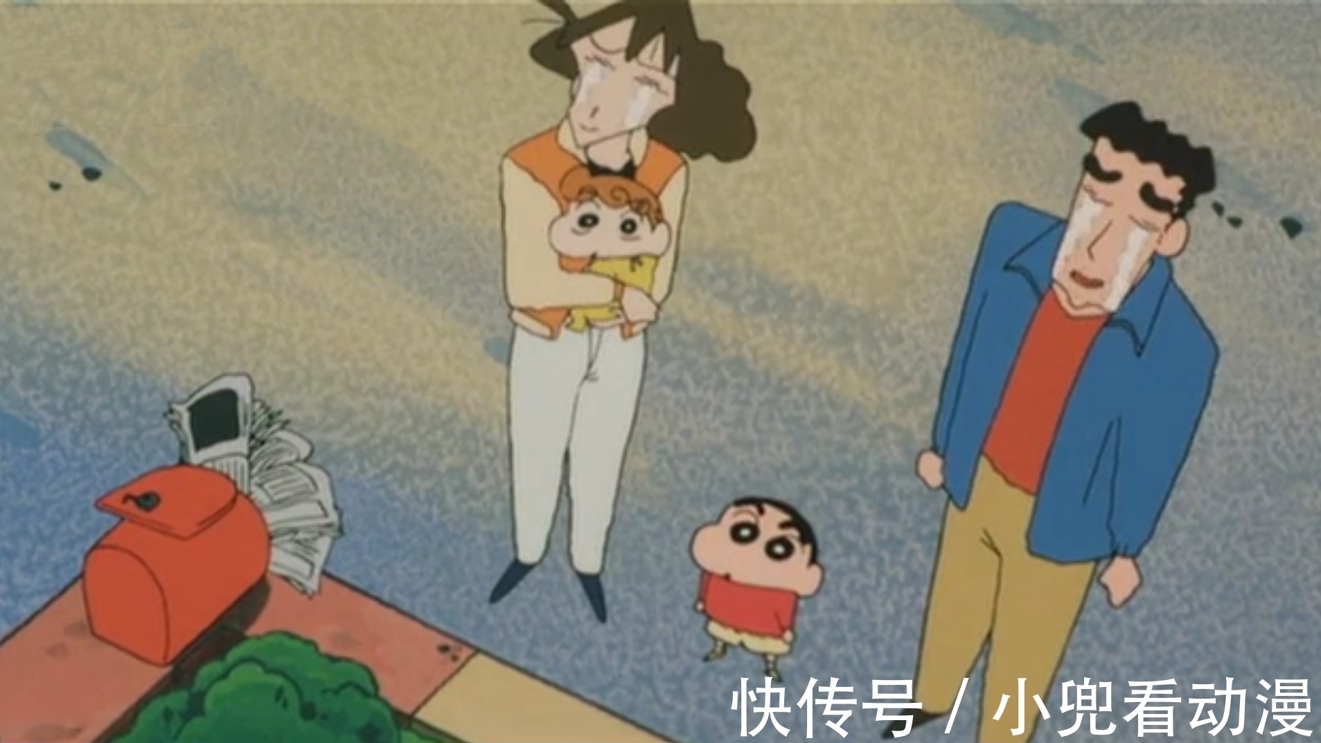 小新|蜡笔小新剧场版，小新保护妹妹小葵，懵懂女警获得成长