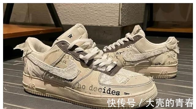 nike Nike玩上头了！继Dunk蕾丝边后，又来一双白丝AF1