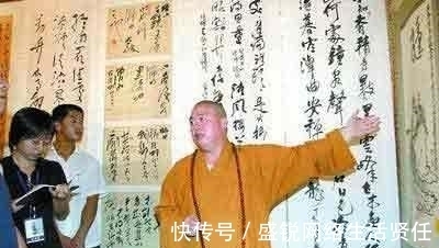 书法作品#释永信字如其人,书法作品价值千金,可谓是一手江湖字,一颗红尘心