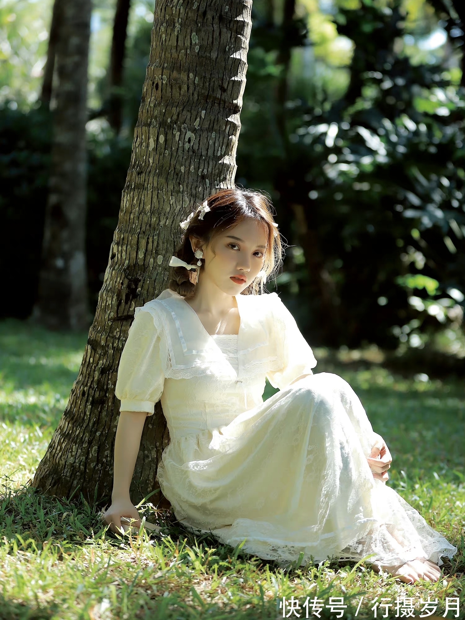 野花$若你在,执你的手,舞清风盈袖,弄花香满衣