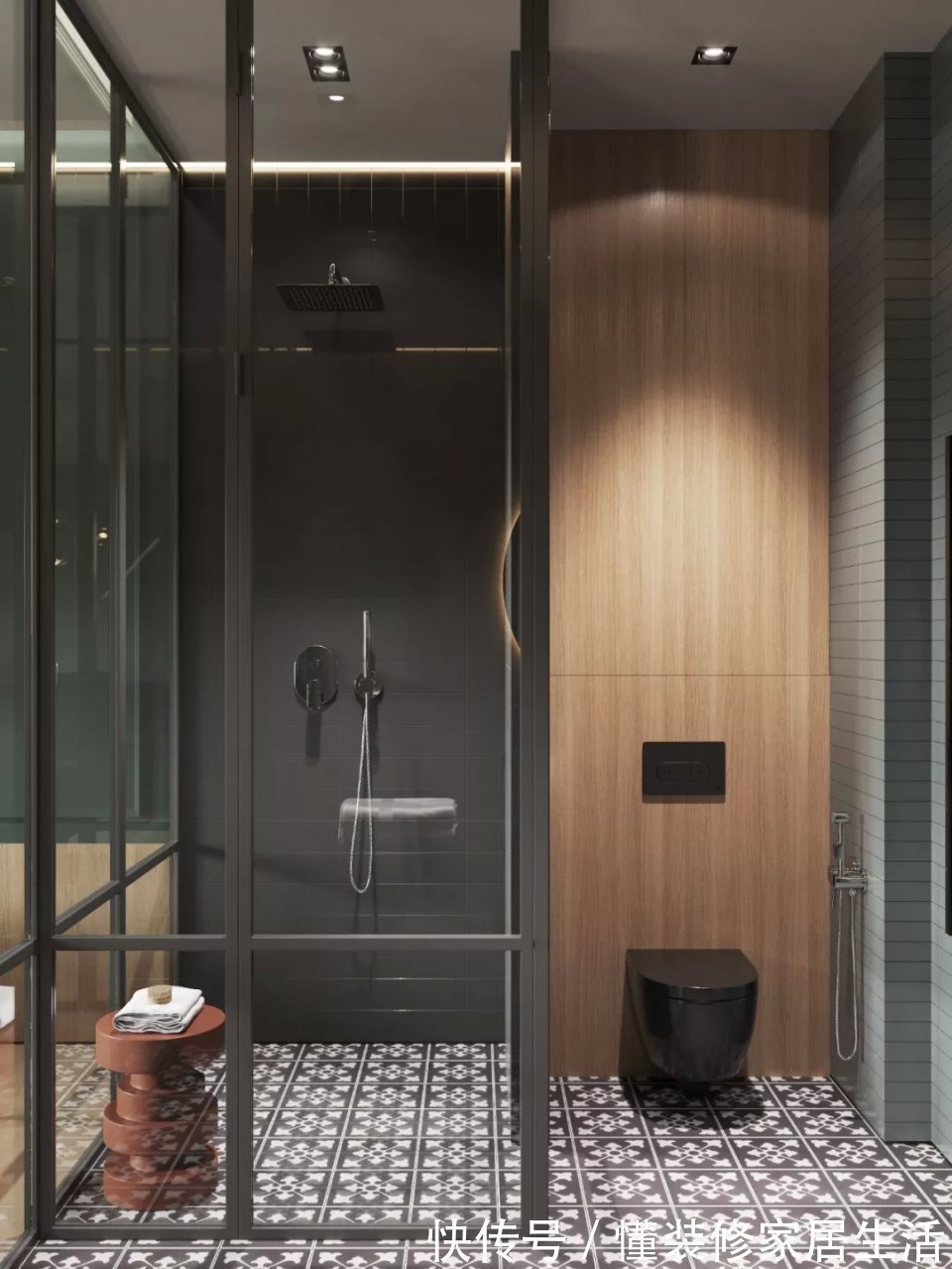 玄关|别再盯着北欧风啦，看看人家66㎡小户型轻奢风，豪宅也被秒成渣