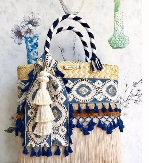 再丑的包包都能用流苏拯救,闲置旧包这样改造,比新买的还美