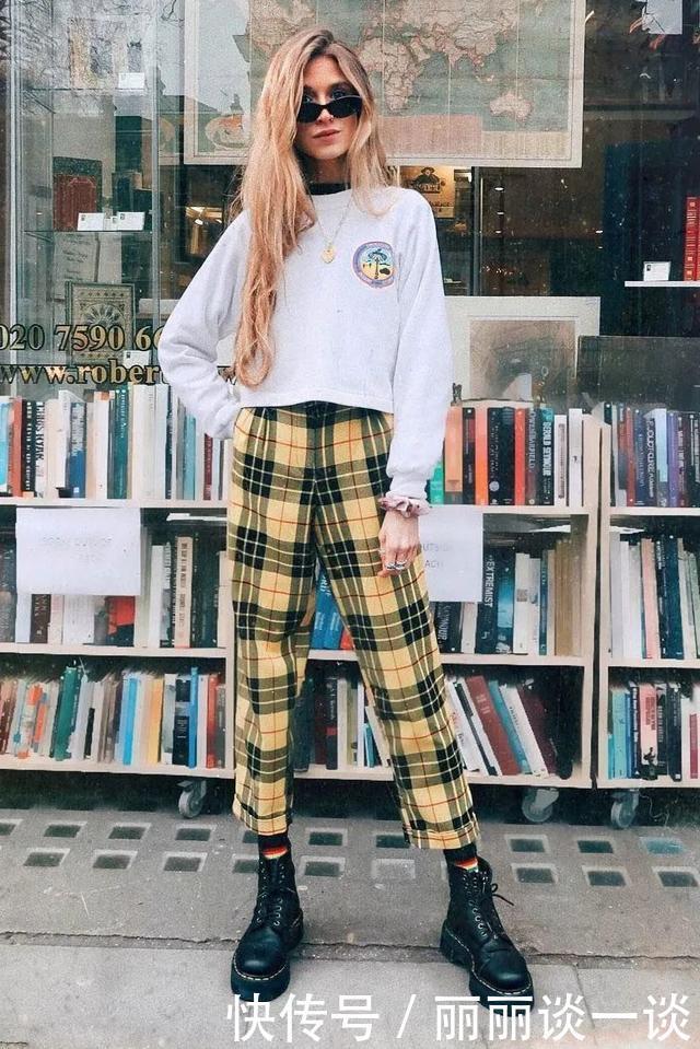 马丁靴的30个穿搭示范,可甜可盐,时髦炸了!