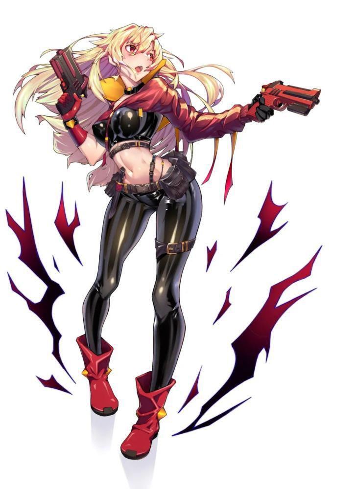  米娅|54张步骤图，带你绘制一个帅气的伪厚涂阿米娅