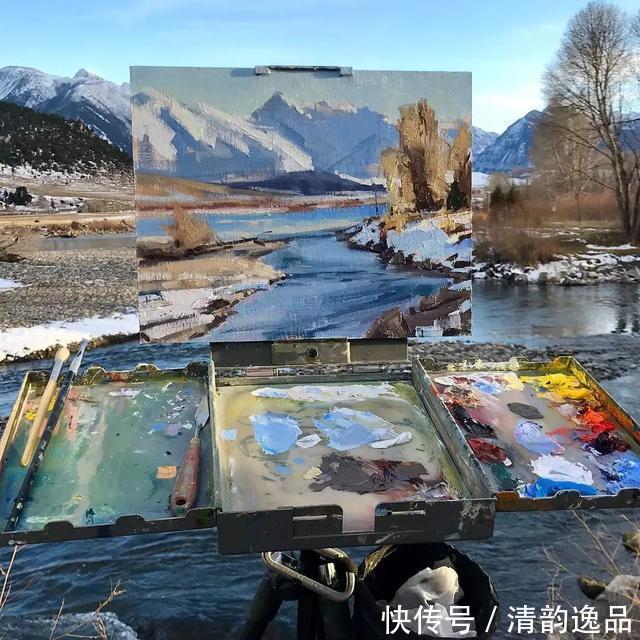 美国|美国艺术家亚伦·舒尔风景写生作品选集