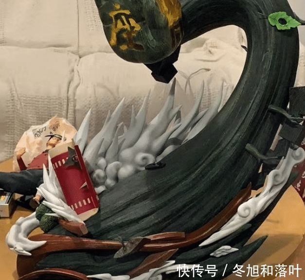 千手柱间|柱间释放大招的手办合集,顶上化佛压制九尾,真数千手霸气无双!