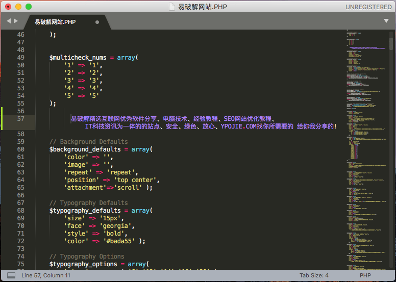Sublime Text for Mac v4.0.0.4164 苹果版代码编辑工具-阿呆狗