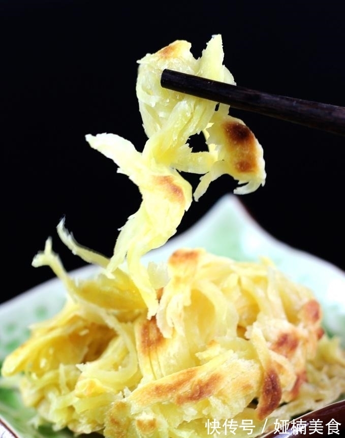 好香|真心太好吃的一款饼!轻轻一抖,丝丝酥脆蓬松!好香好香!