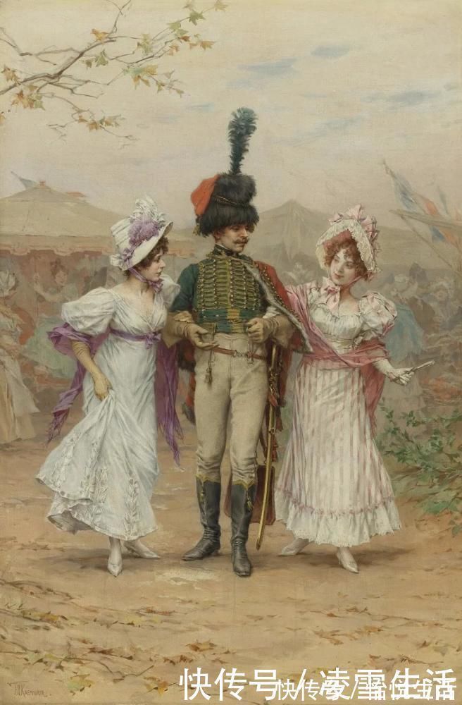 凯特林#精致而优雅——荷兰画家波蒂列耶作品中的女性形象