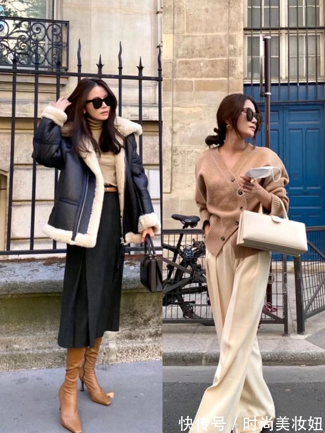 洋气 今年“打底裤”过时了,外套还是搭配长裤更洋气,照穿时髦翻倍