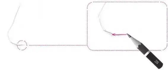 鼻孔@零基础素描教程:分步骤讲解34侧面鼻子画法,简单易学,快临摹