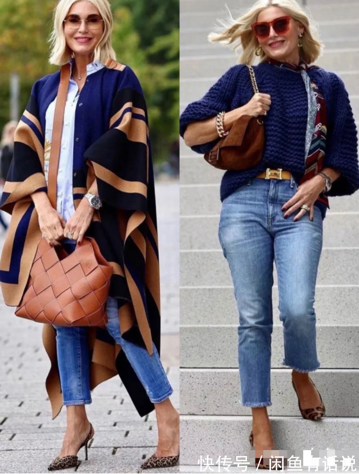 奶奶辈|等我到了60岁,也要像这位奶奶博主这么穿,时髦到让小姑娘羡慕