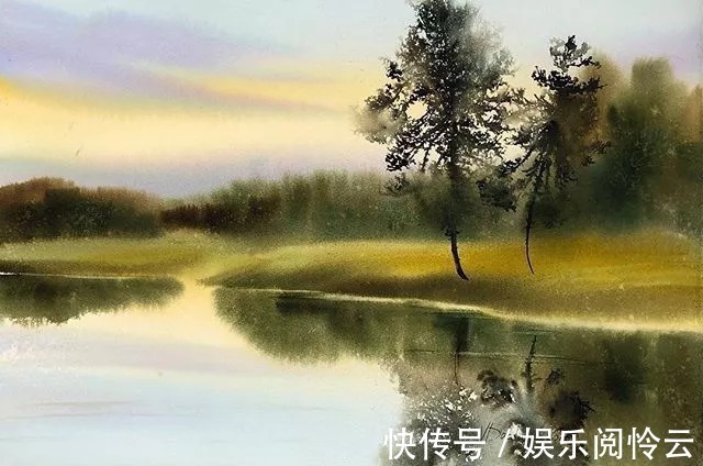 屏保$充满仙气的水彩画,每一张都可以用来做屏保!