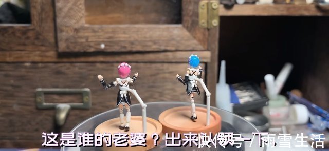 粉筆|手辦界最小手辦?用粉筆制成,比指甲蓋還小,關節能自由轉動!