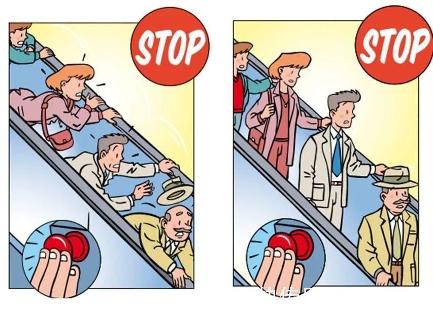 扶梯|隐秘的“角落”？这几个自动扶梯常见危险点家长要留心！