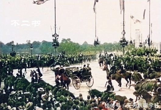 沙俄帝国|上色老照片:末代沙皇尼古拉二世出访巴黎, 看看场面有多盛大