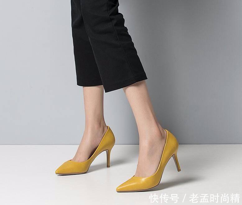时尚大气的尖头高跟鞋，让你优雅而又充满魅力