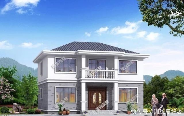 户型|简单实用的两层小别墅,许多人都在建,造价经济爸妈们都爱!