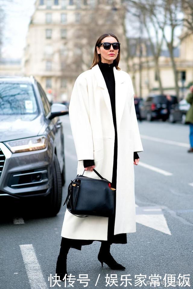秋冬的惊艳,就交给“大衣+高领毛衣”吧!4种风格,承包你的时尚