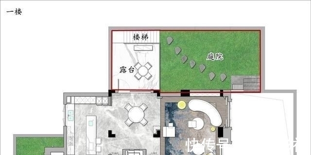 汀步|把70㎡庭院往下挖一层，与地下室连在一起，高低错落能当3个院子用