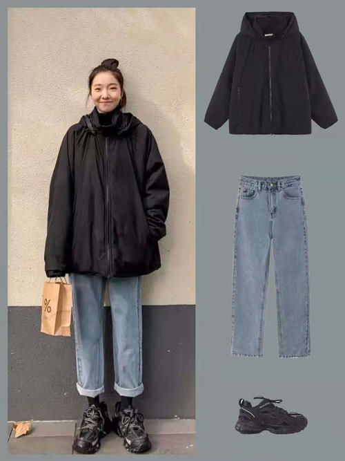  厚重|棉服厚重不代表臃肿，也有可能是酷的，看小个子怎么逆袭？