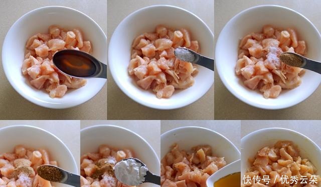 大年三十早上,做个鸡肉饼吃吧,只需一种食材,方便不占肚