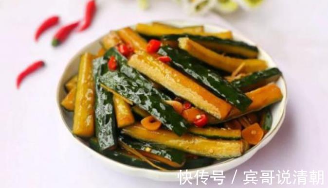红辣椒|腌黄瓜,第一步不要加盐,教您正确做法,黄瓜脆爽又入味,味道正