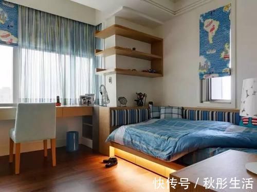 房间|一挂窗帘,整个房间就美了,这变化也太大了