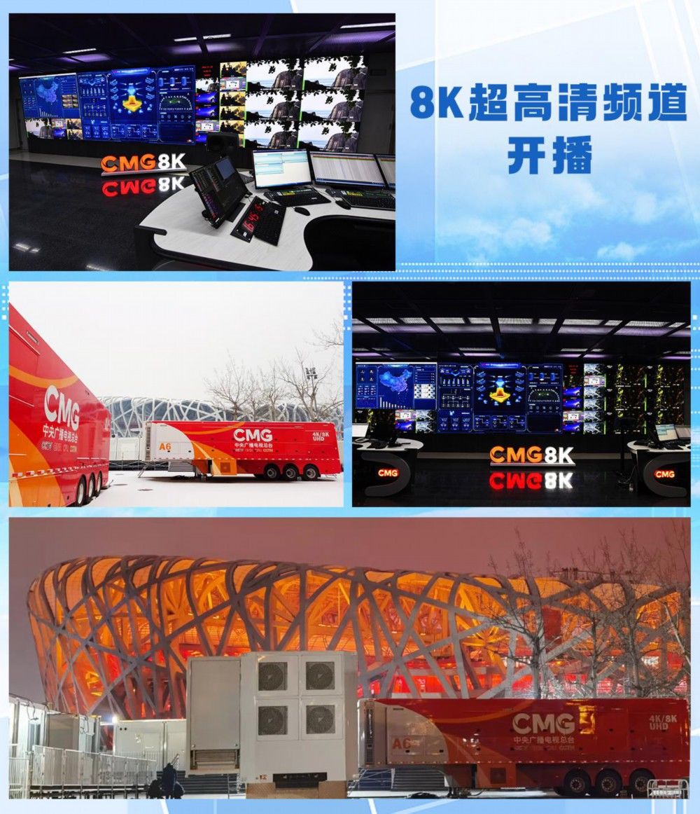 8K看奥运!中央广播电视总台CCTV-8K超高清频道开播