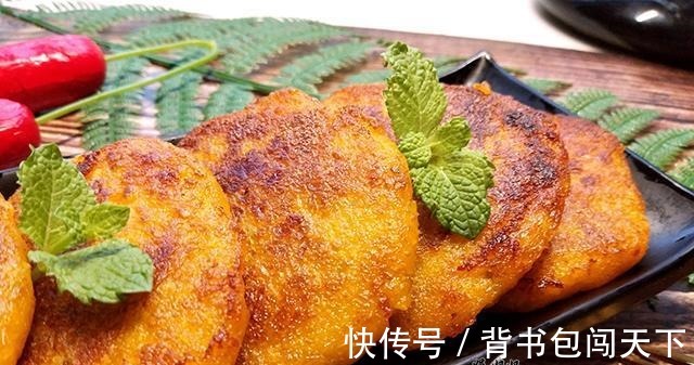 我家南瓜饼从来不用糯米粉,用它做一锅,不用油炸,连吃半月不坏!
