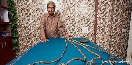 世界纪录|20岁小伙留指甲,一留就留了50多年,年近80岁成世界纪录保持者