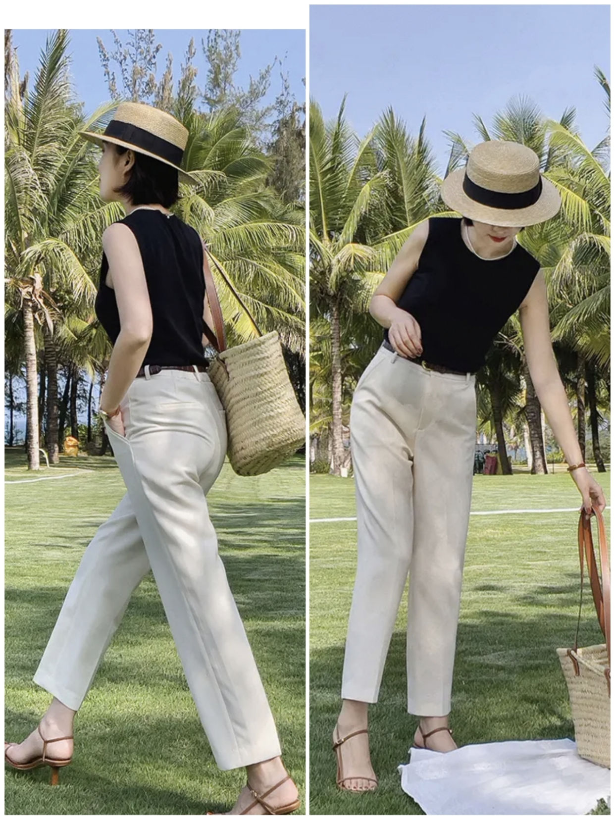 穿搭|“白裤子”怎么穿不普通？学会这些穿搭技巧，美得优雅温柔又高级