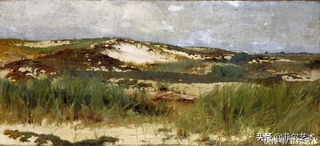 人物|空灵的天使，精美绝伦~雅培·翰德逊·泰勒女性人物油画作品欣赏