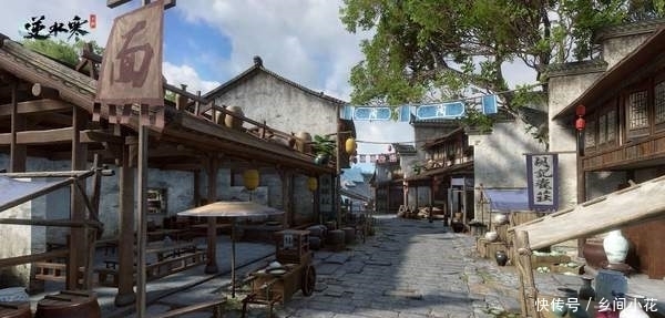 逆水|《逆水寒》手游实机截图曝光 还原经典场景，画质细腻